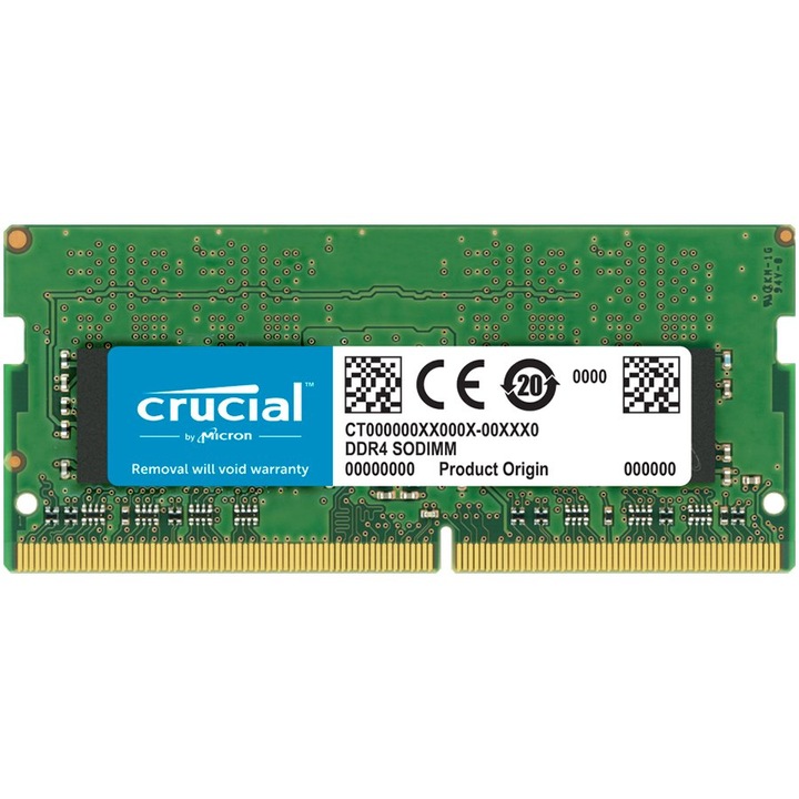 Crucial 32GB DDR4-3200 SODIMM RAM memória 1x32GB