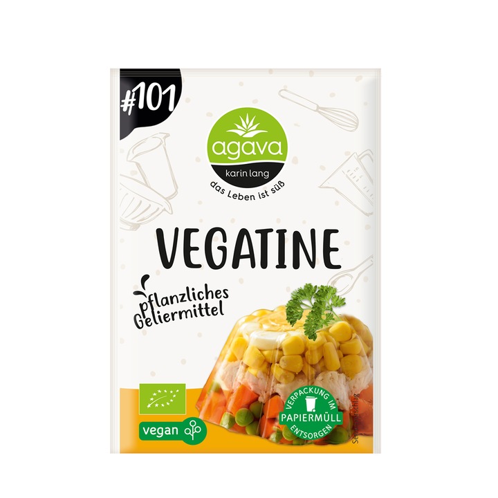 Gelatina Vegana Bio Agava 18 g