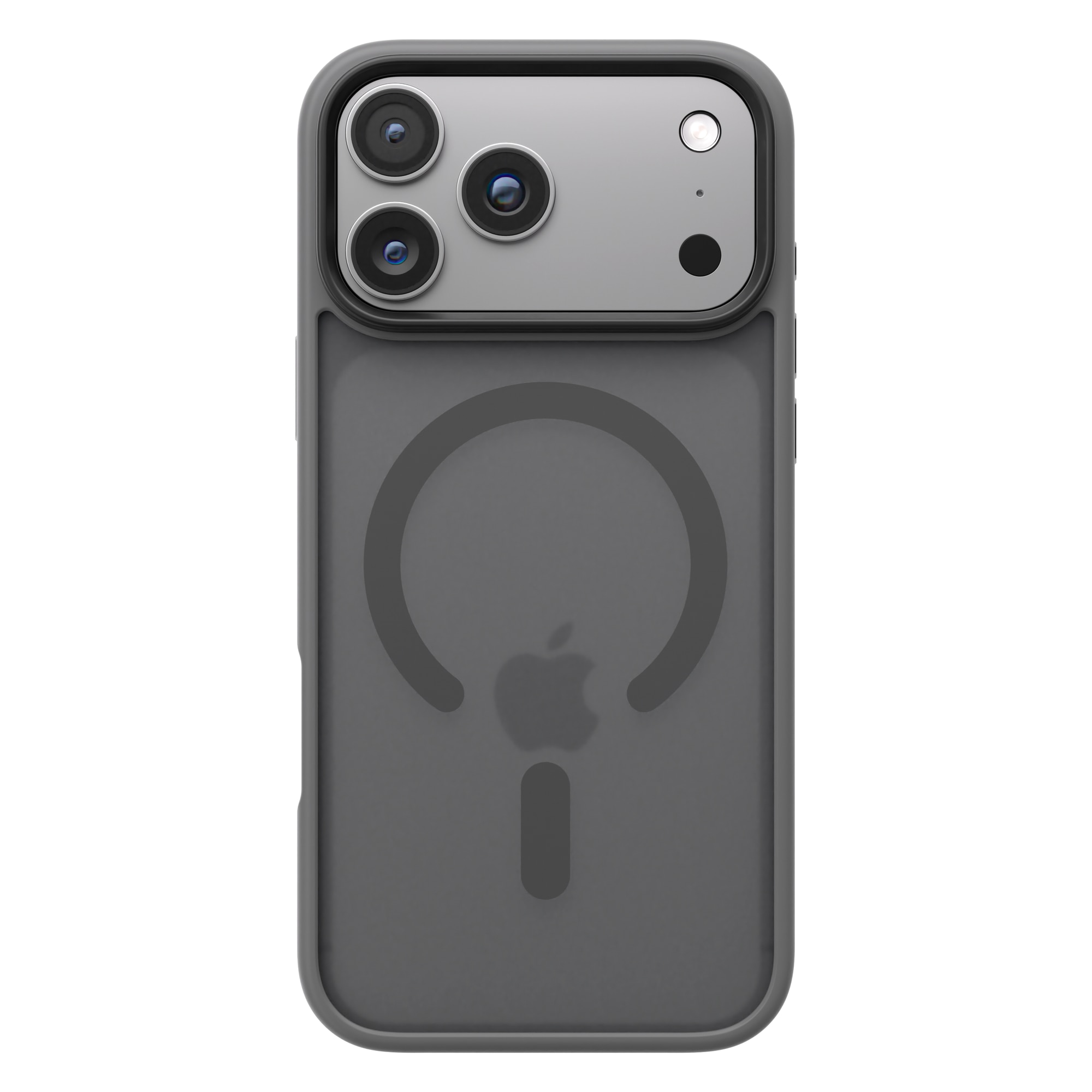 Husa de protectie NOA Mist Shield, compatibila Magsafe, pentru Iphone 17 Pro Max, Gri