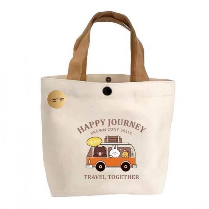 Omelivon vászon táska, állatmintás, bevásárlásra, személyre szabott ajándék esküvőre, születésnapra, strandra, nyaralásra, nagyszerű ajándék nőknek, fehér, 27 * 22 * ​​8 cm