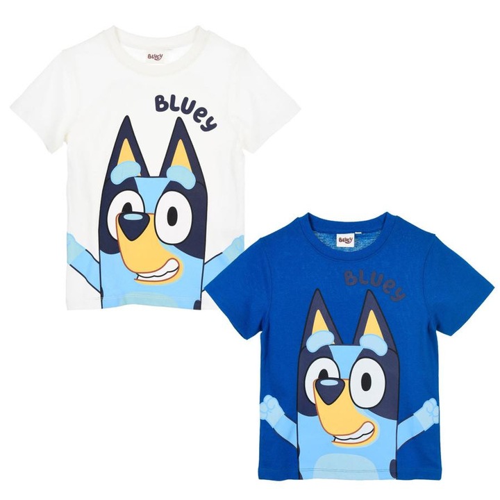 Tricou cu mânecă scurtă pentru copii Bluey Fun, 3 - 6 ani / 98 - 116 cm