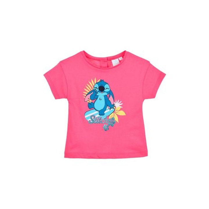 Disney Lilo es Stitch baba polo, Csillagkutya Szorf, Rózsaszín