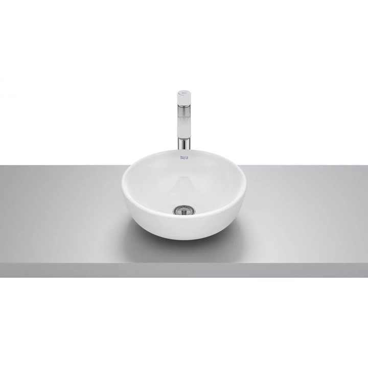 Lavoar Roca Optica A327C12000, montare pe blat, 35 cm, Alb