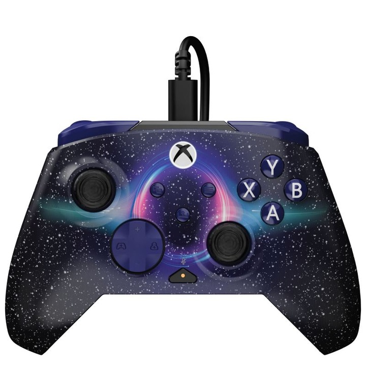 Кабелен контролер Turtle Beach Rematch Reveal, Xbox Series X, S, Xbox One, PC, Hall Effect, Dark Cosmos