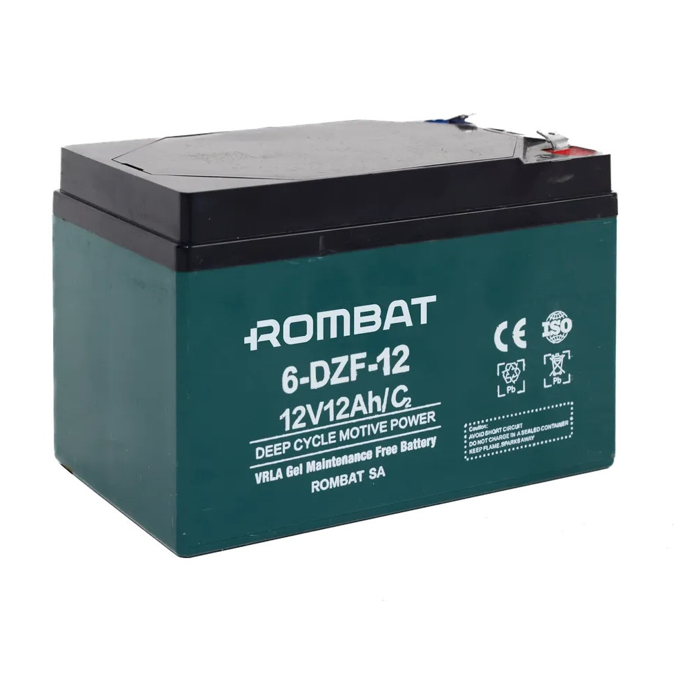Baterie Deep Cycle ROMBAT pentru biciclete si scutere electrice 6