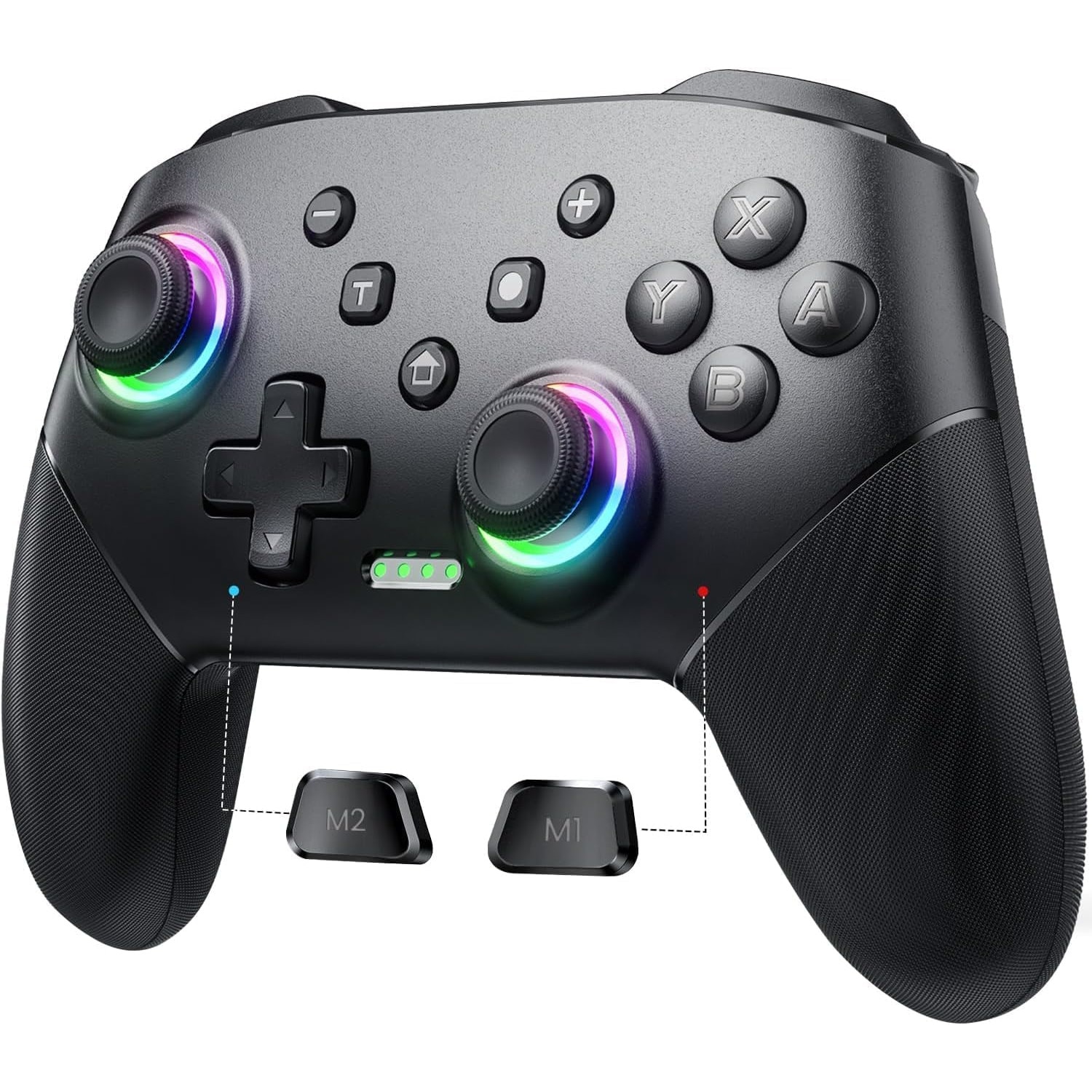 Controller Wireless compatibile cu Switch Lite/OLED/PC, Bluetooth, RGB ...