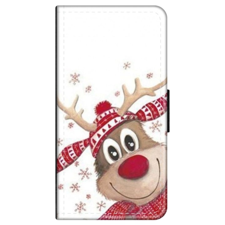 Husa personalizata tip carte HQ Print pentru Motorola Moto G32, Reindeer #3, S1D1M0053, Atlas