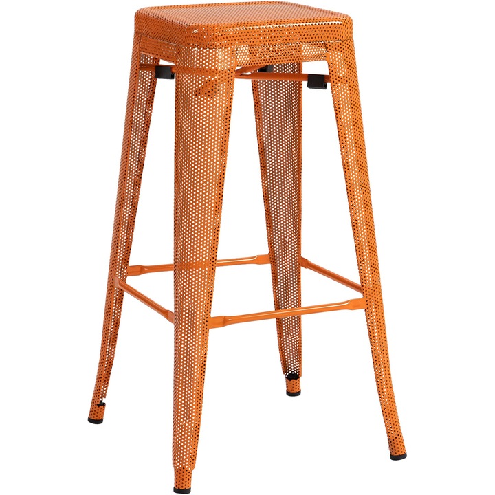 Scaun de bar Fletcher portocale