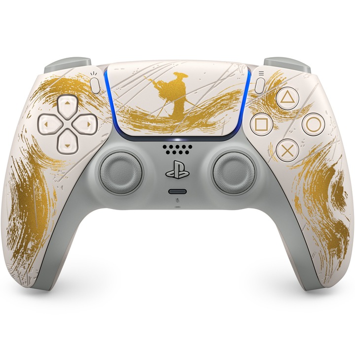 PlayStation 5 (PS5) DualSense kontroller, vezeték nélküli, Ghost of Yōtei™ Gold Limited Edition