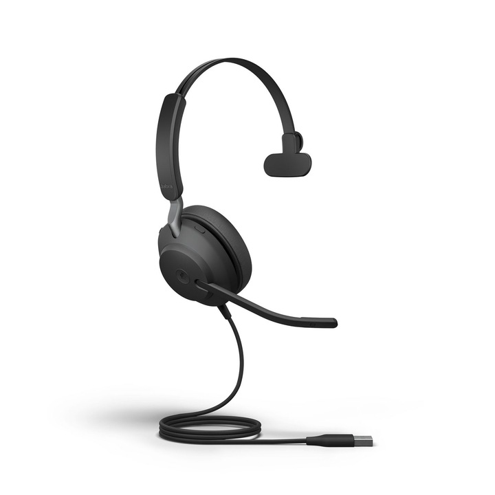 Casti PC Jabra Evolve2 40 SE USB-A Mono, 24189-899-999