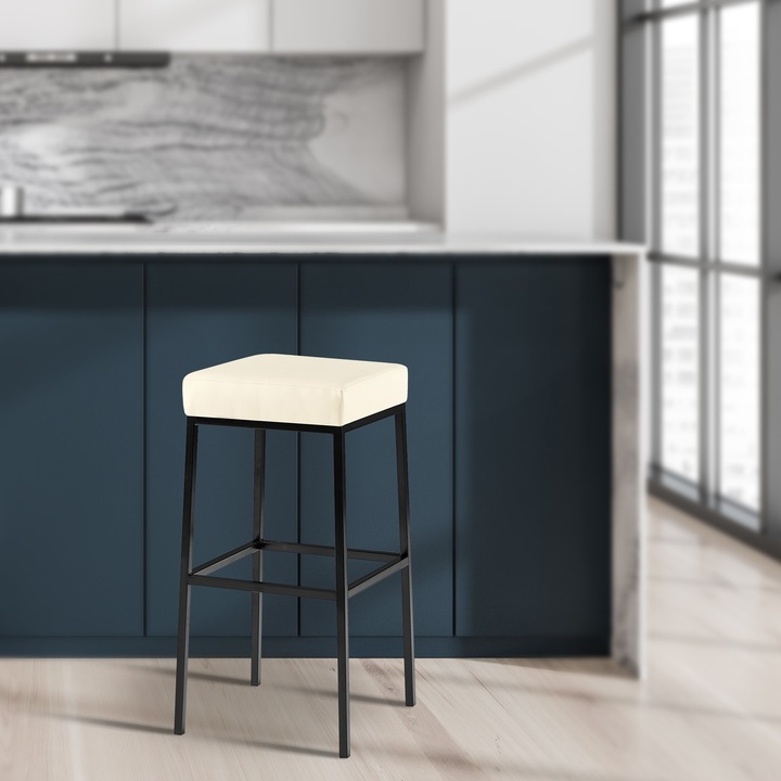 Scaun de bar Montreal B80 crema