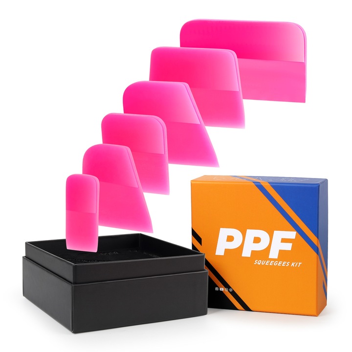 6 darabos PPF szerelő lehúzó szett, Rózsaszín