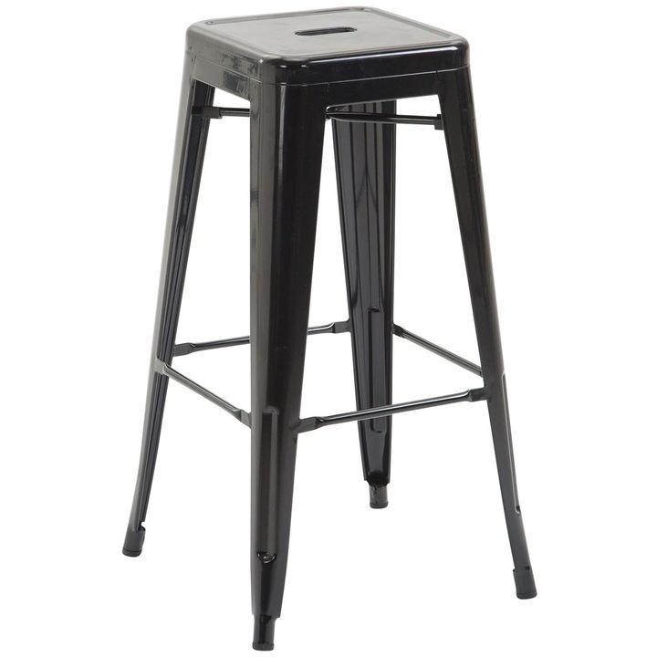 Scaun de bar Joshua V2 negru