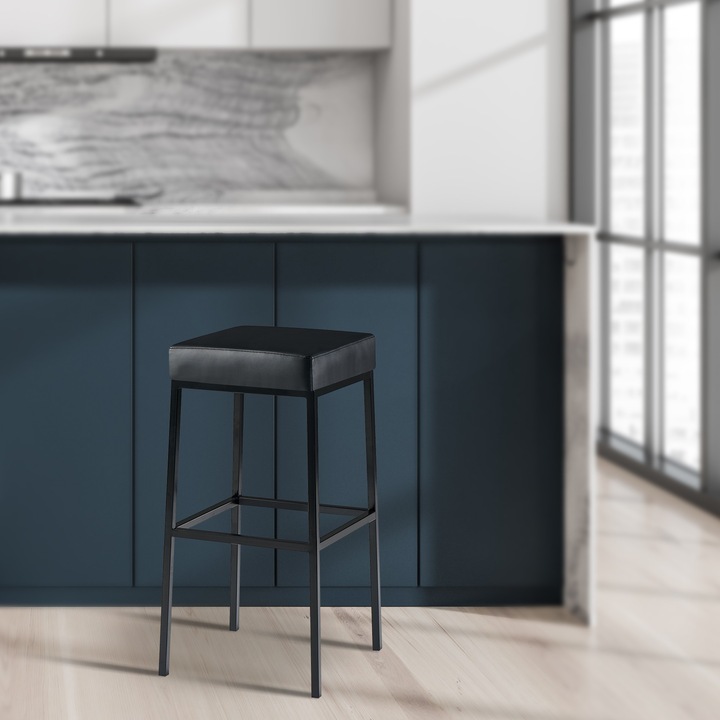 Scaun de bar Montreal B80 negru