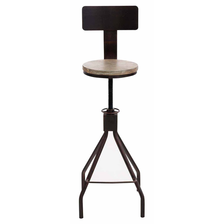 Set de 2 scaune de bar Elko bronz