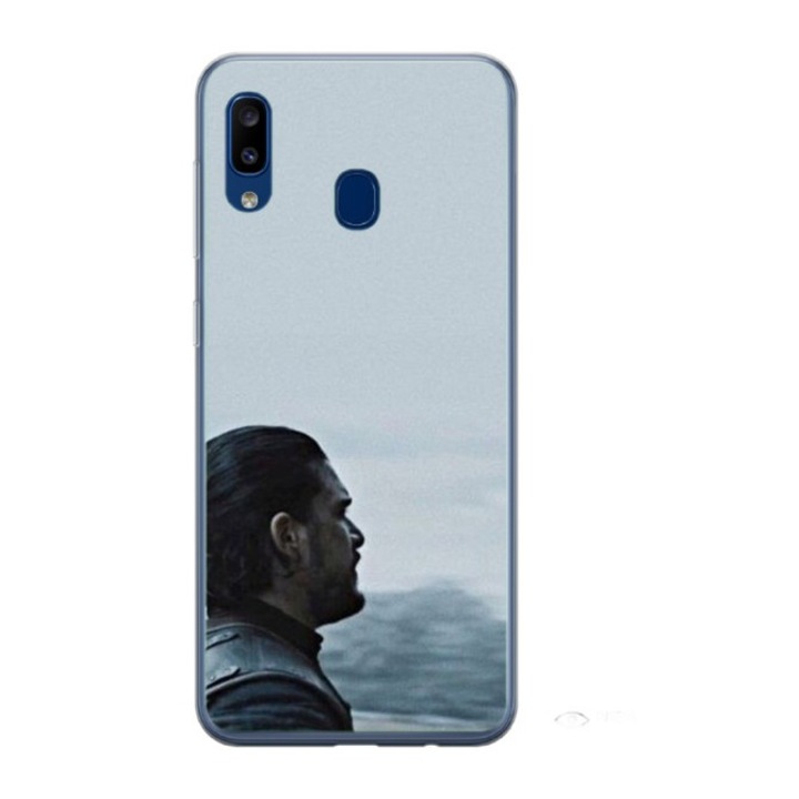 Husa personalizata HQ Print si Folie de Silicon pentru Samsung Galaxy A40, Game of Thrones #1, S1D1M0083, Atlas