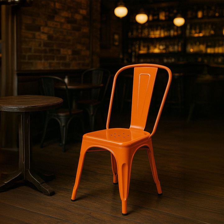 Scaunul lui Benedict portocale