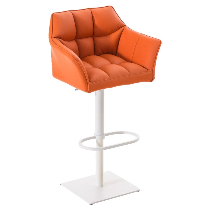 Scaun de bar Damaso W portocale