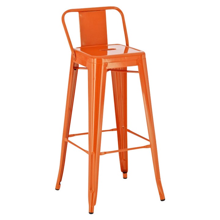 Scaun de bar Mason portocale