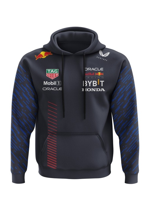 Мъжки суичър Red Bull Racing F1 1.9.9, с качулка, многоцветен