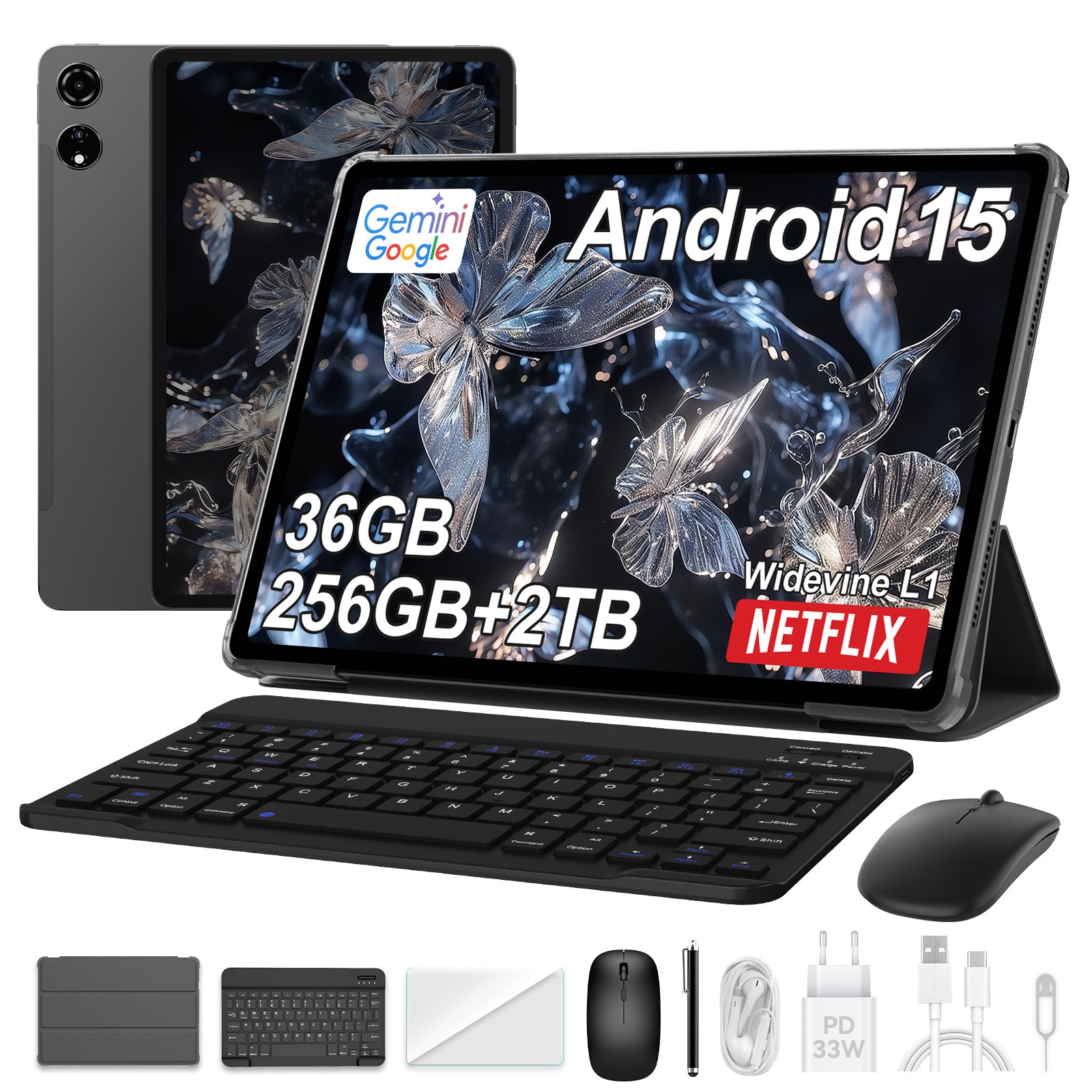 Tableta Blackview MEGA 3,12.1inch 2.5K FHD+Ecran, 90Hz, Ai Android