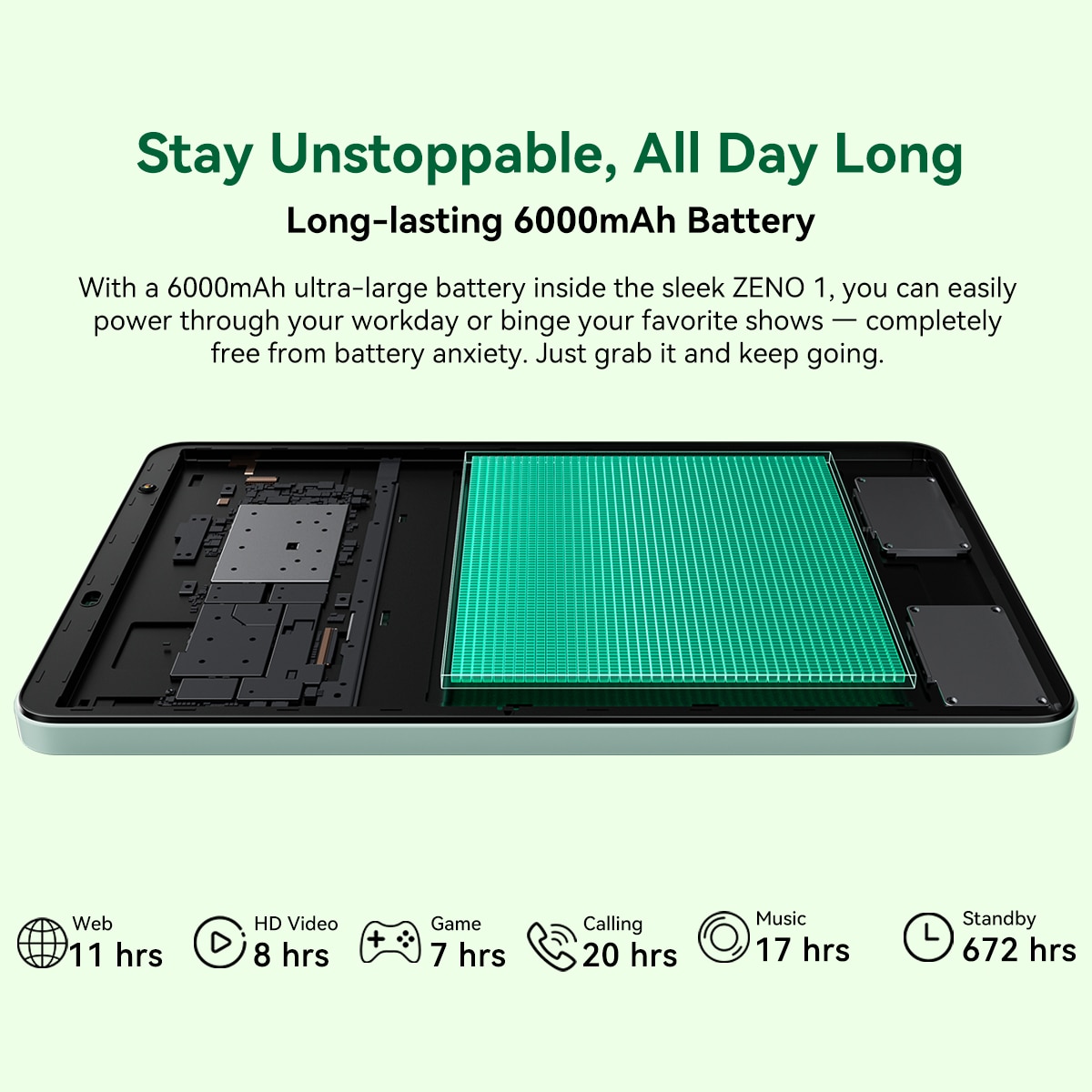Tableta Blackview ZENO 1, Android 15,6000mAh,12GB +64 GB ROM, Tablete de 8" cu Dual SIM 4G LTE si WiFi 5G, Ecran HD 90Hz, Widevine L1, verde