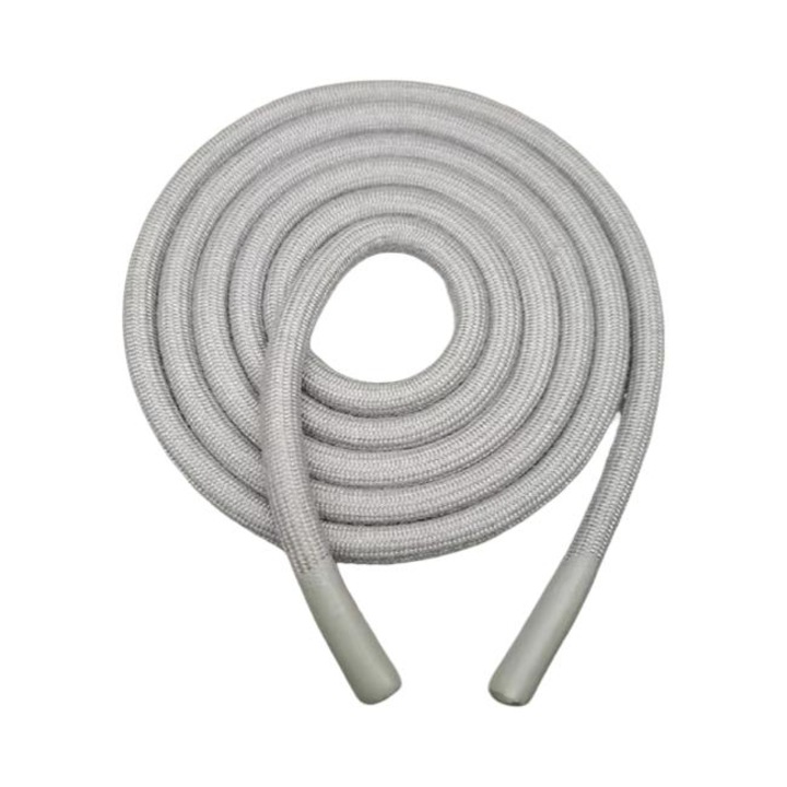 Sireturi rotunde groase universale, 140cm, gri deschis
