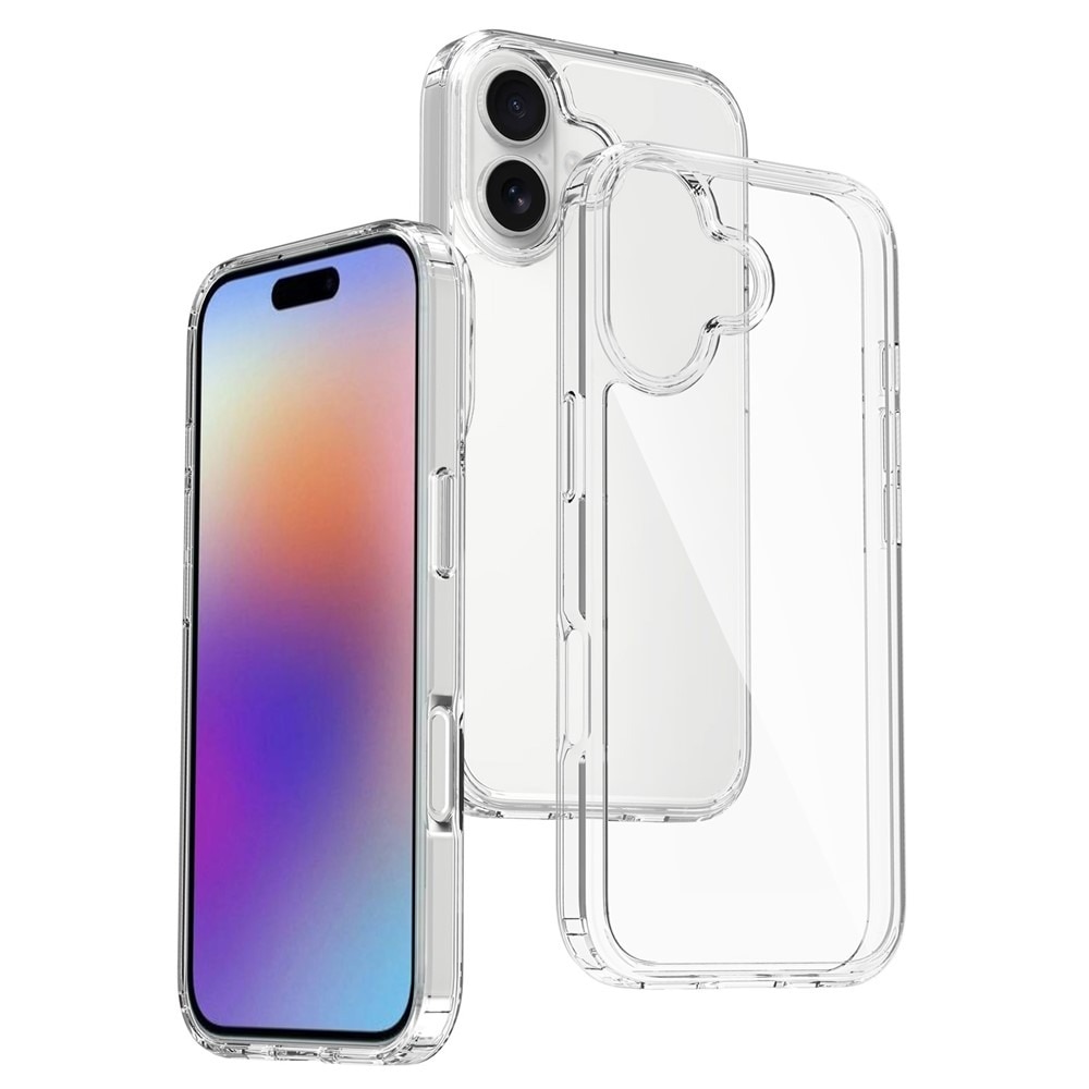 Husa iPhone 17 DaDen, silicon transparent Premium, Antishock, protectie colturi, rezistenta la impact, Transparenta
