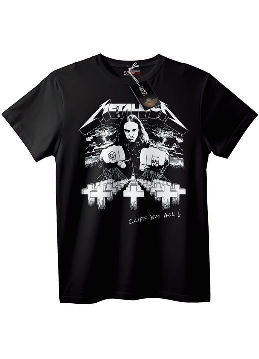 Tricou bărbați Metalica, Negru, XL