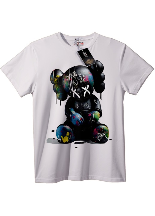 Tricou bărbătesc Off-White, Alb, XL