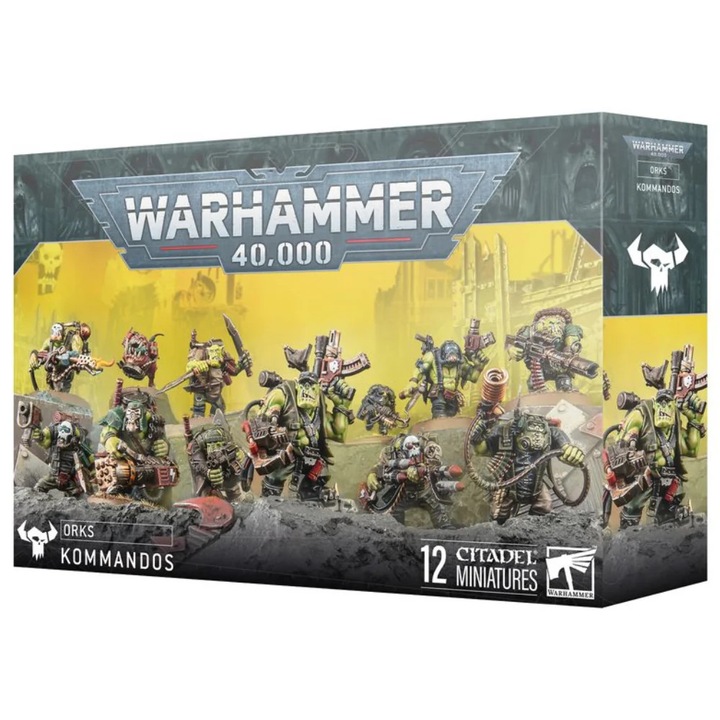 Настолна Игра Games Workshop, Warhammer, Orks, Kommandos, Английски, Многоцветен