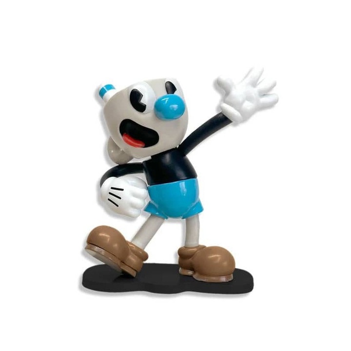 Figurină Mugman, Syndicate Collectibles, Cuphead, 10x15cm, multicolor