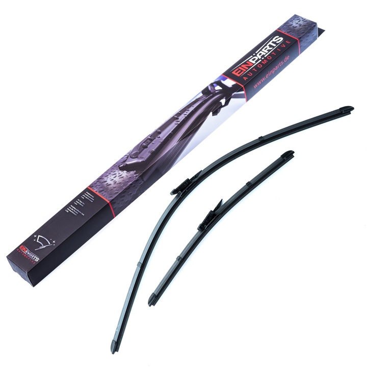 Dedikált ablaktörlő készlet EinParts Automotive 710x410mm, grafit, Ford Tourneo Courier furgonhoz, Ford Transit Courier furgonhoz