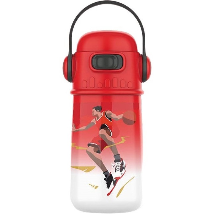 Termos pentru copii Maestro 400 ml 'FOOTBALL', inox, cu sitko, design modern