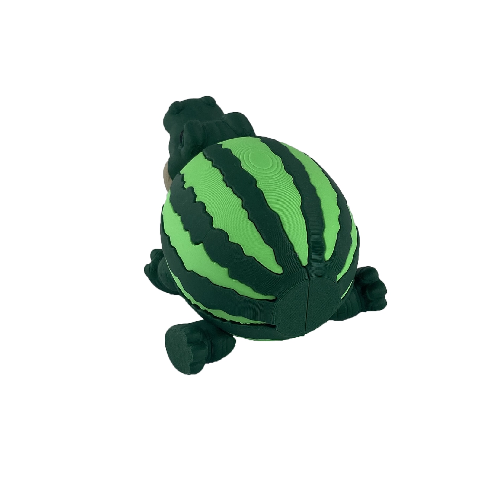 Figurina Glorbo Fruttodrillo, design TikTok, Italian Brainrot