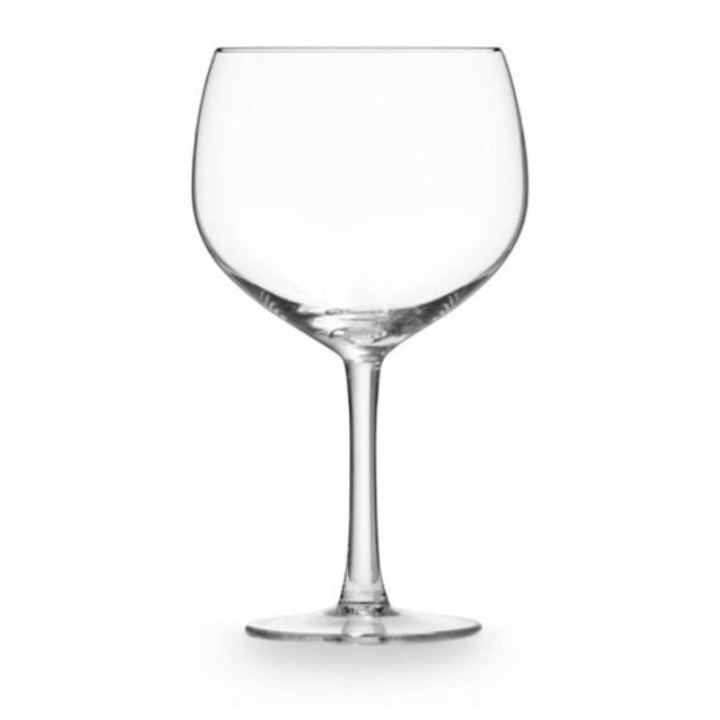 Set de 6 pahare cu picior Metro, sticlă clară, 630 ml, ideale pentru cocktailuri și gin