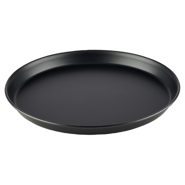 Acél pizzatálca, magas tartósságú, 32cm