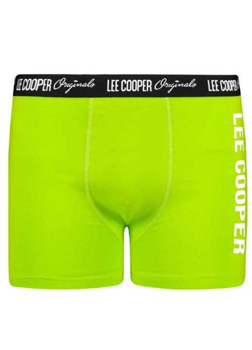 Boxeri Lee Cooper, pentru barbati, 1bucata, verde lime, marimea L