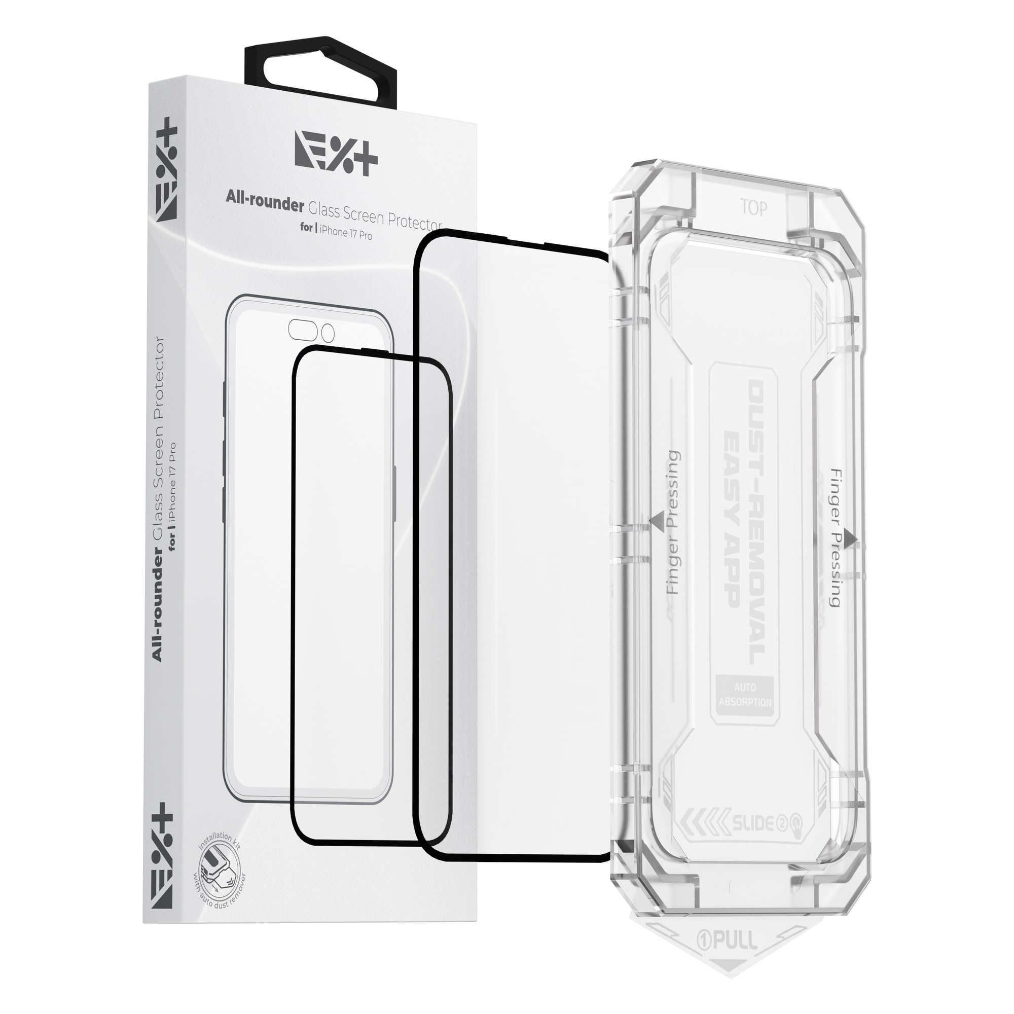 Folie de protectie din sticla All-rounder NOA pentru Iphone 17 Pro