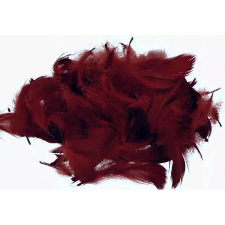 Pene decorative PartyPro, set 15g, culoare brown kakao