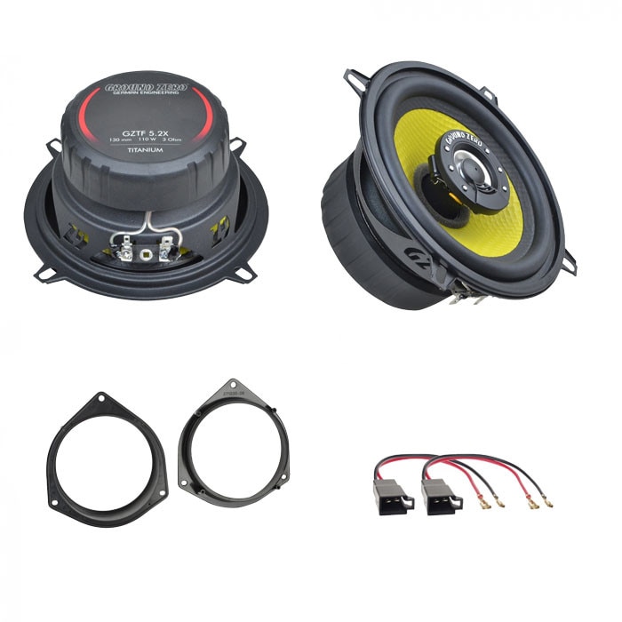 Pachet audio boxe spate GroundZero Titanium GZTF 5.2X Opel Astra
