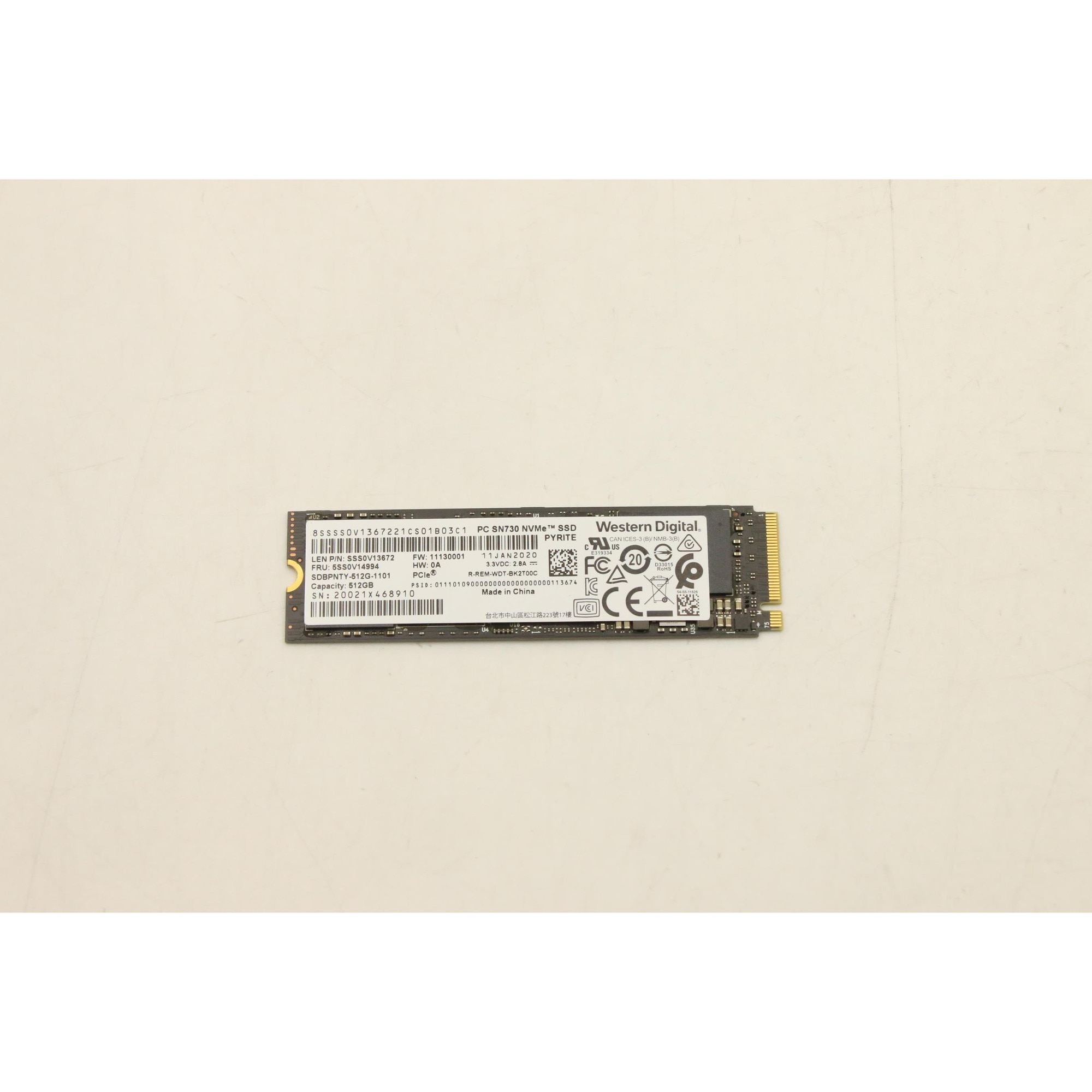 SSD Lenovo SN730 512GB M.2 PCIe - eMAG.ro