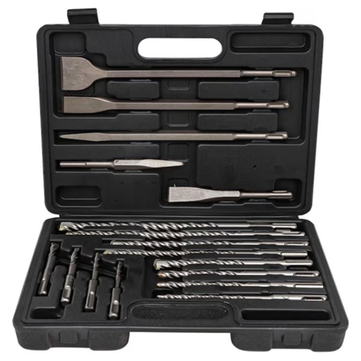 Set 17 Burghie/Dalti, Metal, Argintiu