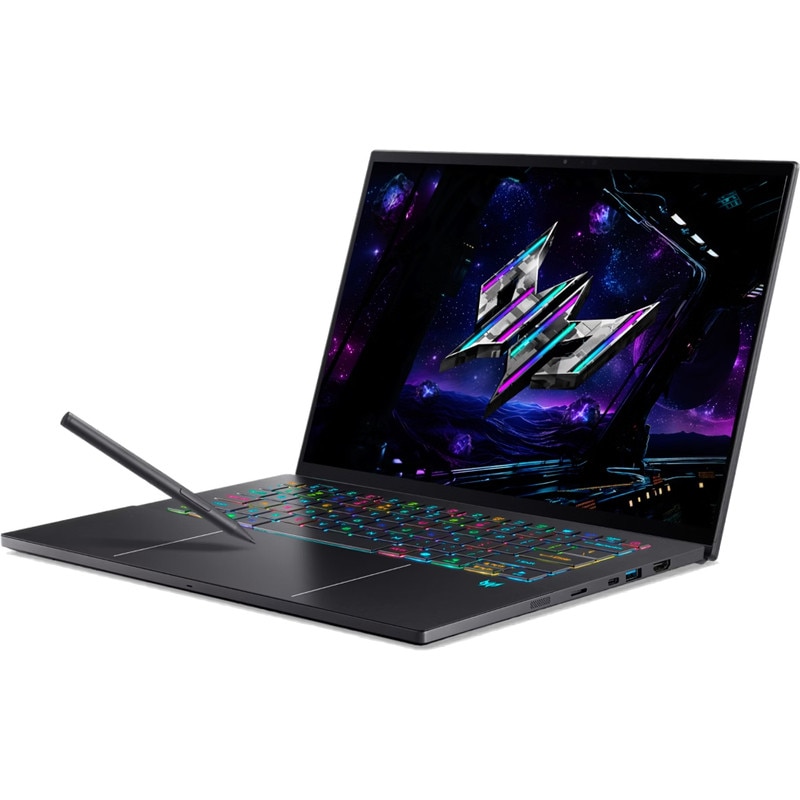 Laptop Acer Gaming 14.5'' Predator Triton 14 AI PT14-52T, 2.8K OLED 120Hz Touch, Procesor Intel® Core™ Ultra 9 288V (12M Cache, up to 5.10 GHz), 32GB LPDDR5X, 2TB SSD, GeForce RTX 5070 8GB, Win 11 Pro, Charcoal Black