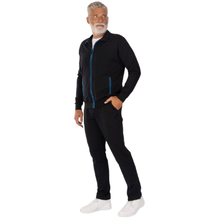 Trening Barbati, Knox, Clasic, Fermoar cu Refilet, Negru