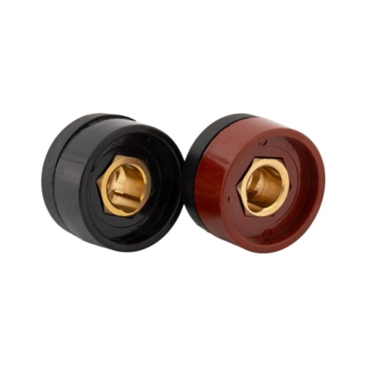 Set 2 conectori pentru cablu de sudura 35-50 mama, 200-300A
