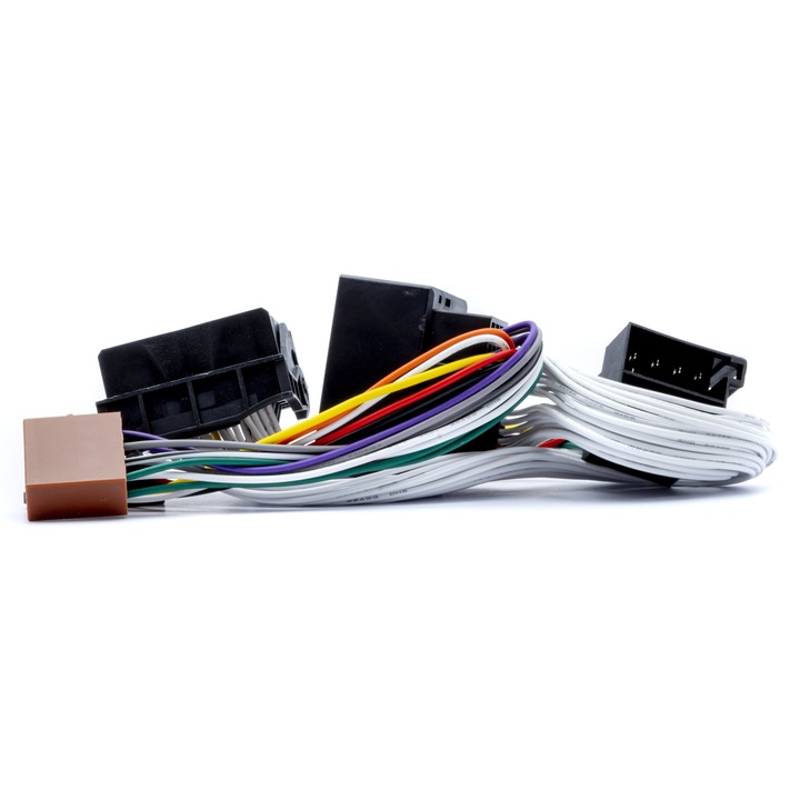 Adaptor radio QUADLOCK-ISO Einparts Automotive pentru Ford, 40 pini, 2x 8 pini