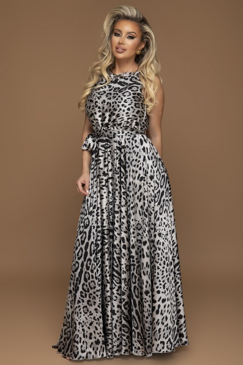 Rochie lunga animal print, RN 1979a