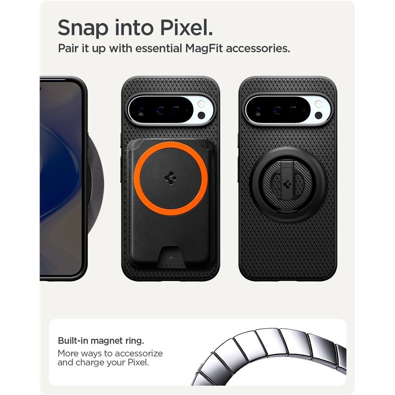 Carcasa Spigen Liquid Air MagSafe compatibila cu Google Pixel 10 Pro XL, Matte Black