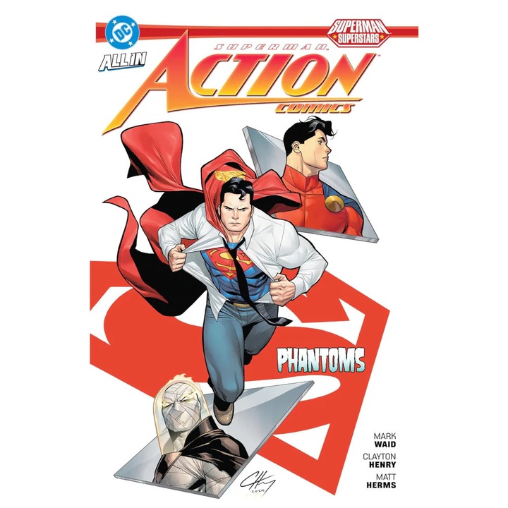 Képregény Superman Action Comics, Phantoms, TP, Szerző Mark Waid